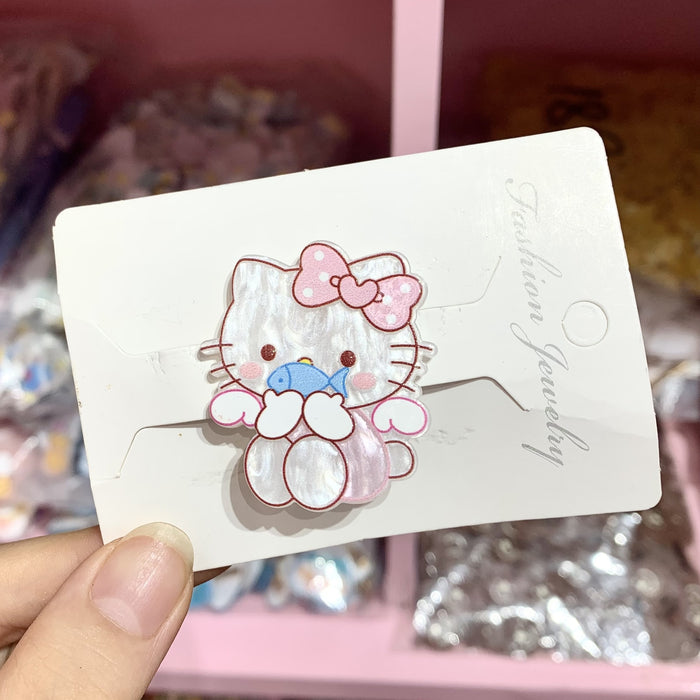 Wholesale Cute Cat Cartoon Bangs Side Hair Clips
