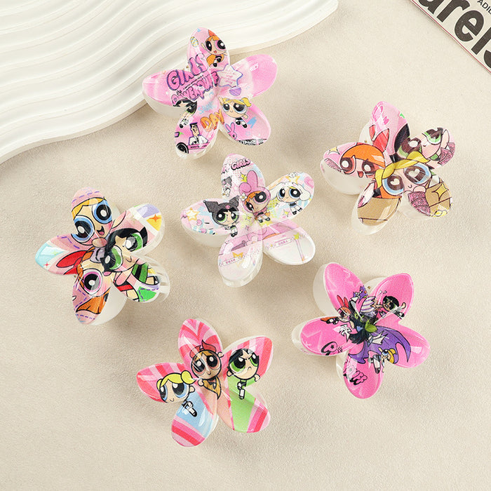 Wholesale Cute frangipani head ornament Hair Clips