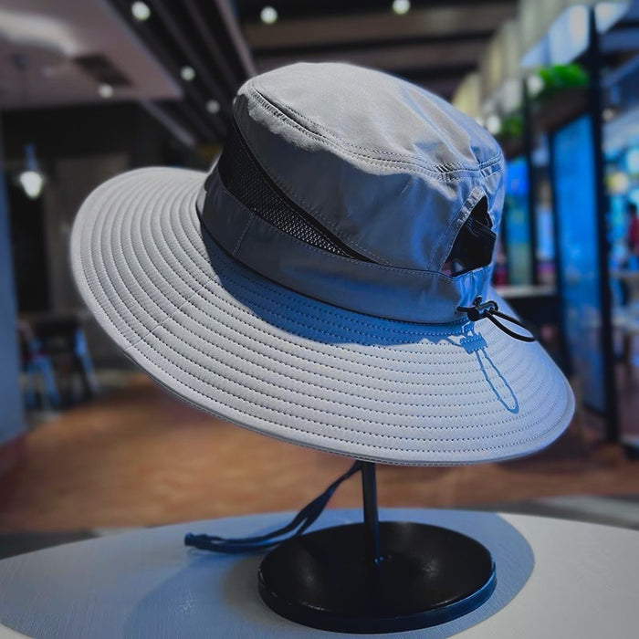 Wholesale Hat Breathable Quick-drying Mesh Sun Hat Men's Fashion Hat  Sunscreen Hat