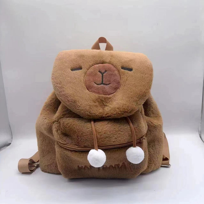 Wholesale Cute plush cartoon backpack for girls