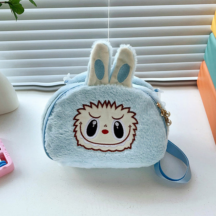 Wholesale Cartoon Doll Plush Bag Cute Plush Toy Backpack Crossbody Casual Versatile Birthday Gift