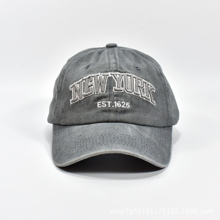Wholesale Washed Cotton Hat Embroidered Outdoor Baseball Cap