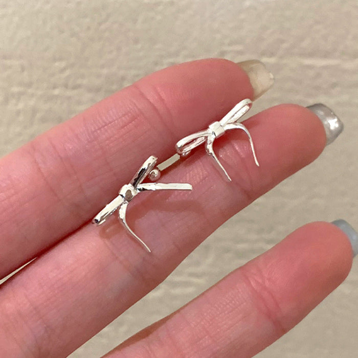 Wholesale Bow Ribbon Earrings Ear Clip No Ear Holes Earrings