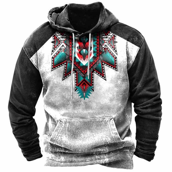 Wholesale Aztec Print Hoodie Sweatshirt JDC-CTS-OuFS001