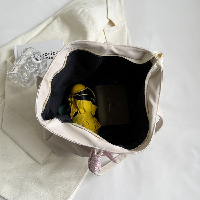 Wholesale Nylon canvas bag, new fashionable tote bag, versatile and large capacity