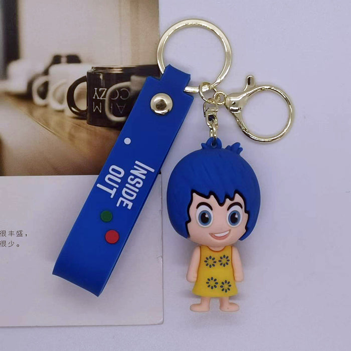 Wholesale cartoon mind Secret Service team key chain pendant bag car key chain accessories gift