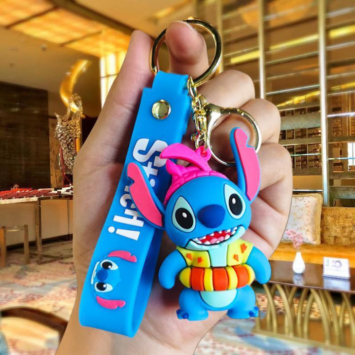 Wholesale Silicone Cartoon Keychain JDC-KC-MingT240