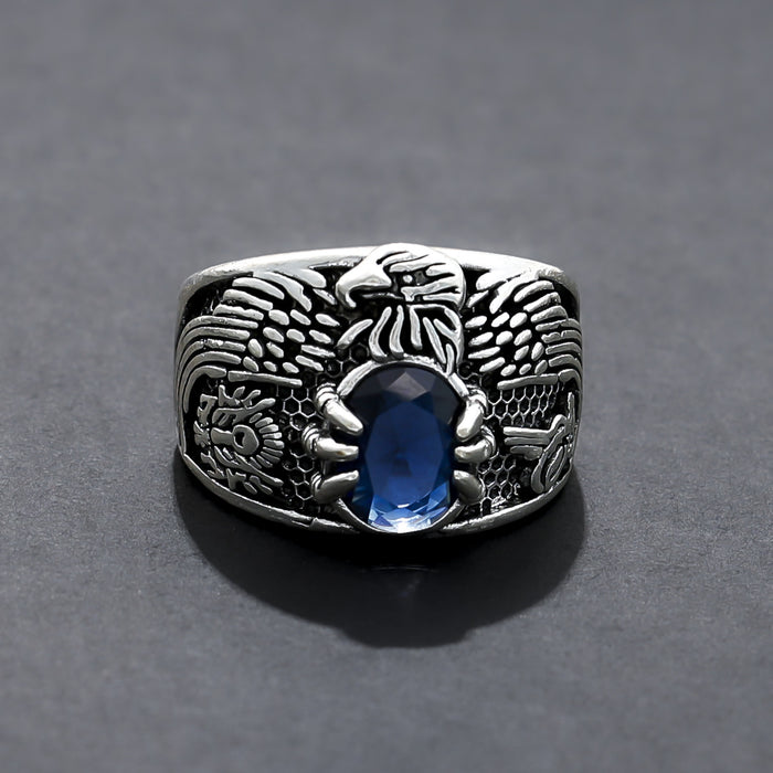 Wholesale Vintage Silver Men's Ring Open Ring