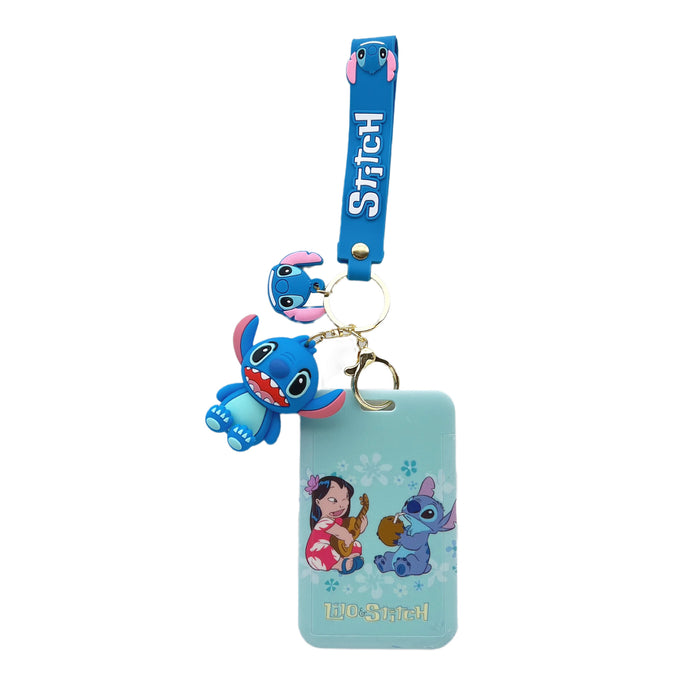 Wholesale Cartoon 3d Stereo Keychain Student Card Holder Meal Card Subway Bus Access Backpack Hanging