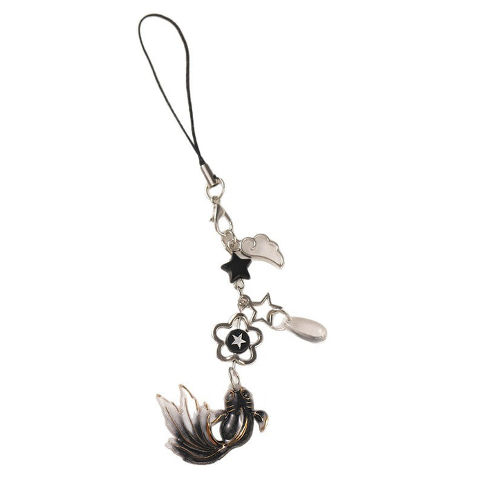 Wholesale Star Beaded Pendant Bag Pendant Versatile Mobile Phone Chain Car Pendant