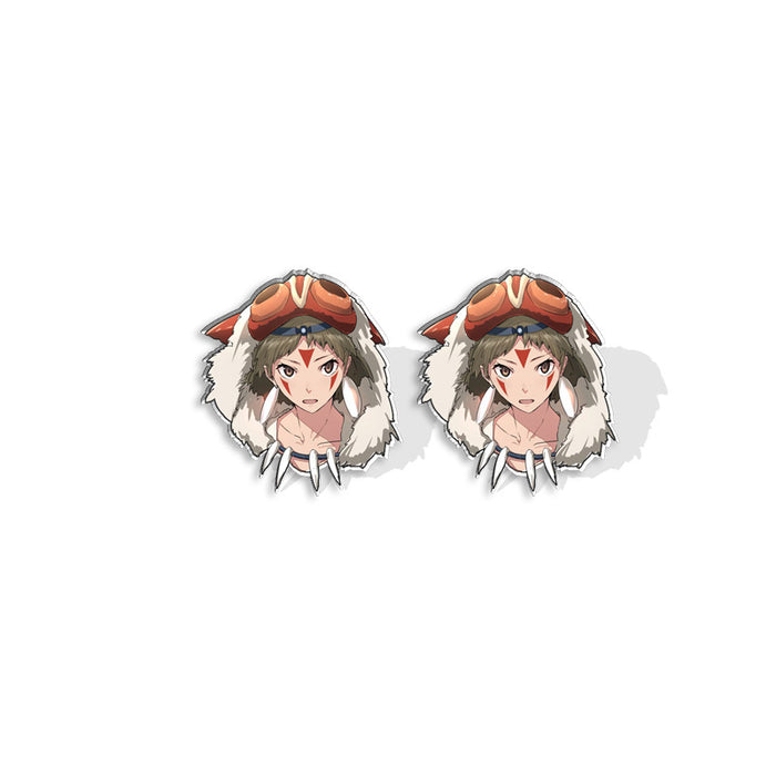 Wholesale Cartoon Anime Acrylic Earrings (F) JDC-ES-XiangL065