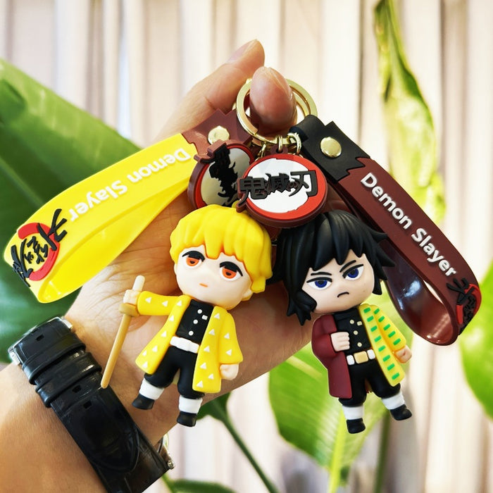 Wholesale PVC Cartoon Doll Keychain JDC-KC-WuYi262