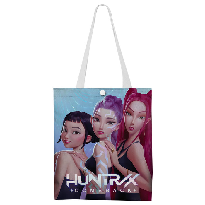 Wholesale KPOP Christmas Cartoon Merchandise Canvas Shoulder Bag