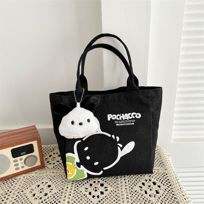 Wholesale Canvas bag new simple commuting niche fashion mini handheld small cloth bag