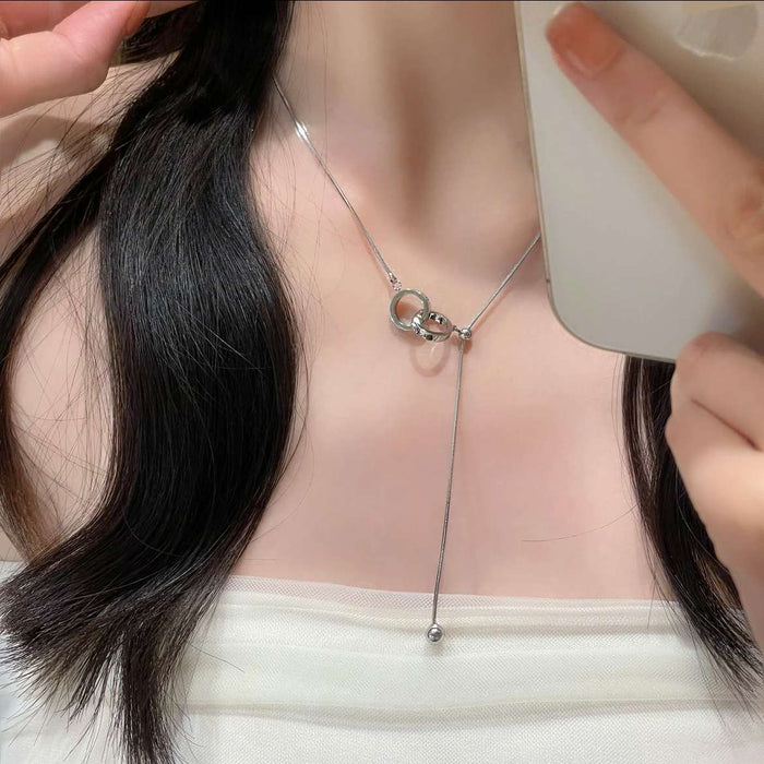 Wholesale Necklace hot girl style personalized clavicle chain high-end snake necklace