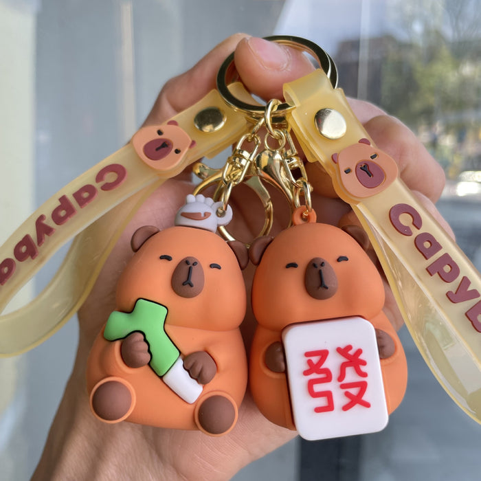 Wholesale Creative keychain, backpack pendant, car keychain, cute doll decoration