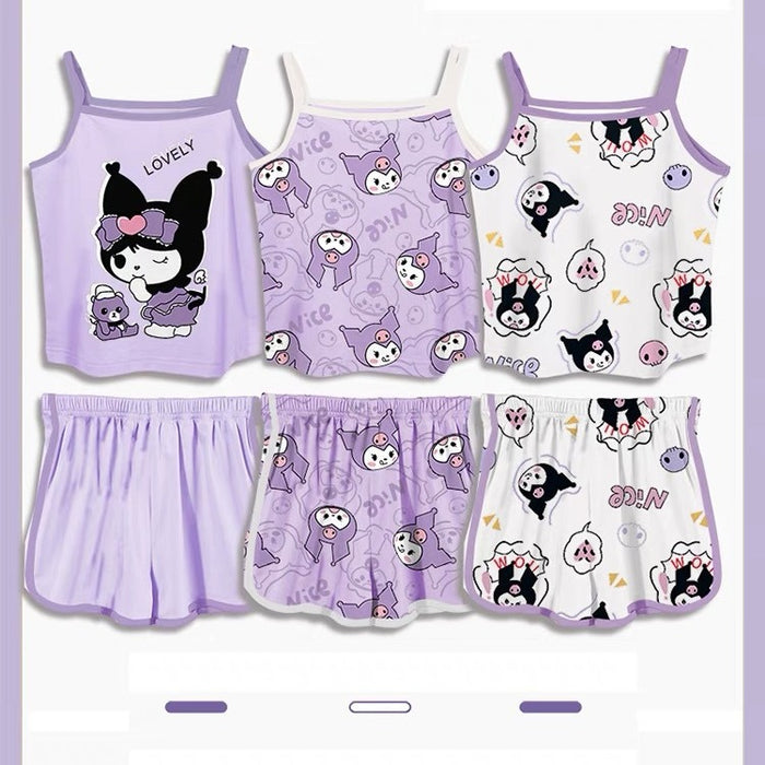 Wholesale Cartoon Cute Vest Suspenders Children's Pajamas JDC-PJ-XiaoHZ005