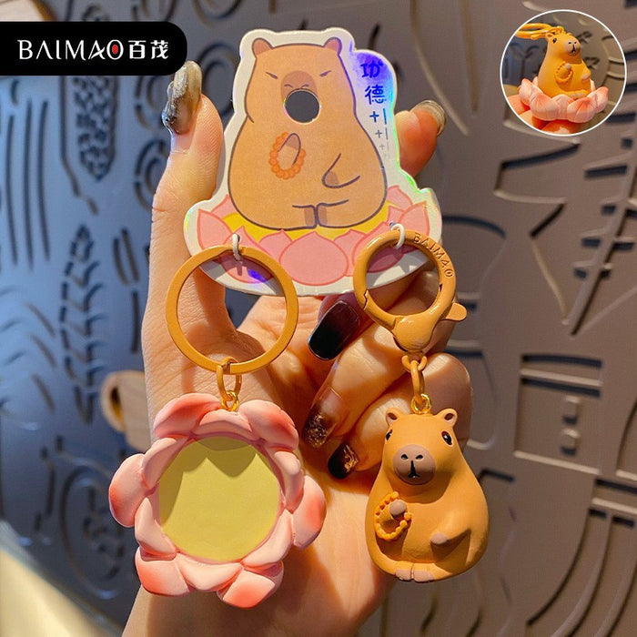 Wholesale Original Couple Keychain Cute and Exquisite Resin Doll Keychain Pendant Gift