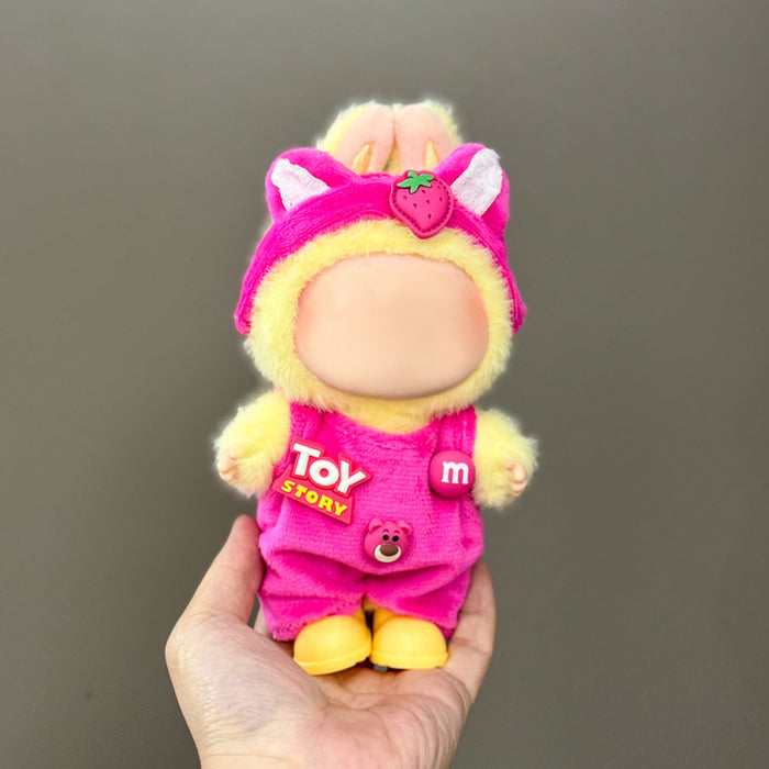 Wholesale Only clothes are suitable for 17cm blind box pendant plush doll clothes