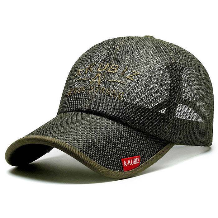 Wholesale Mesh hat, baseball cap, mesh mesh, breathable duckbill cap, sun protection