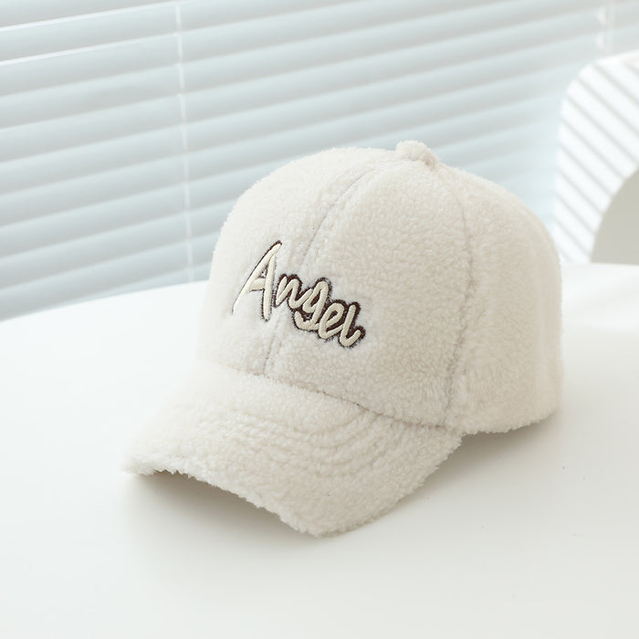 Wholesale Trendy Winter Warm Kids Baseball Cap Khaki Curved Brim Soft Top Boys Girls Hat