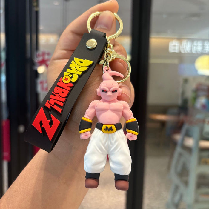 Wholesale 2pcs Anime Keychain Silicone 3D Figure Key Accessory Gift