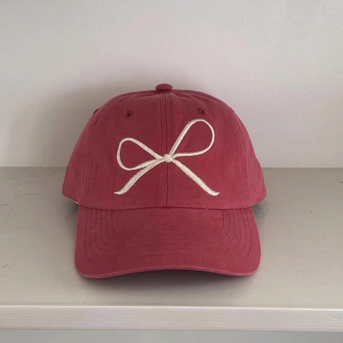 Wholesale Bow Embroidered Baseball Caps JDC-FH-DaBo001