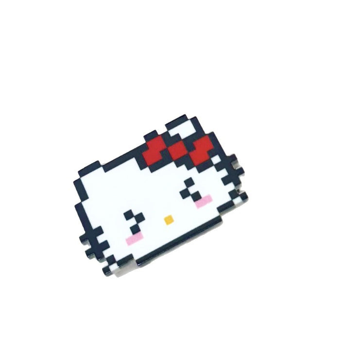 Wholesale Cute pixelated cat hair clip