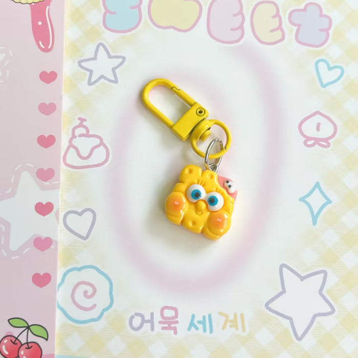wholesale cute cartoon pendants Keychains JDC-KC-YuZ001