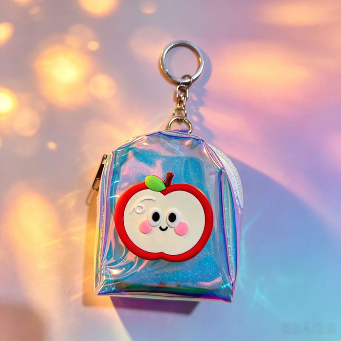 Wholesale Cartoon Animal Transparent PVC Backpack Coin Purse Cute Small Wallet