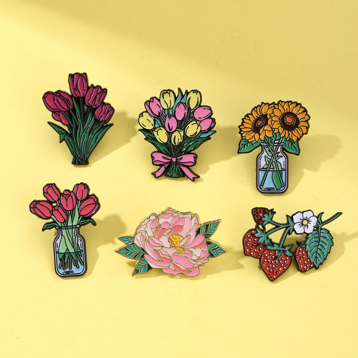 Wholesale Floral Brooch Exquisite and Versatile Brooch