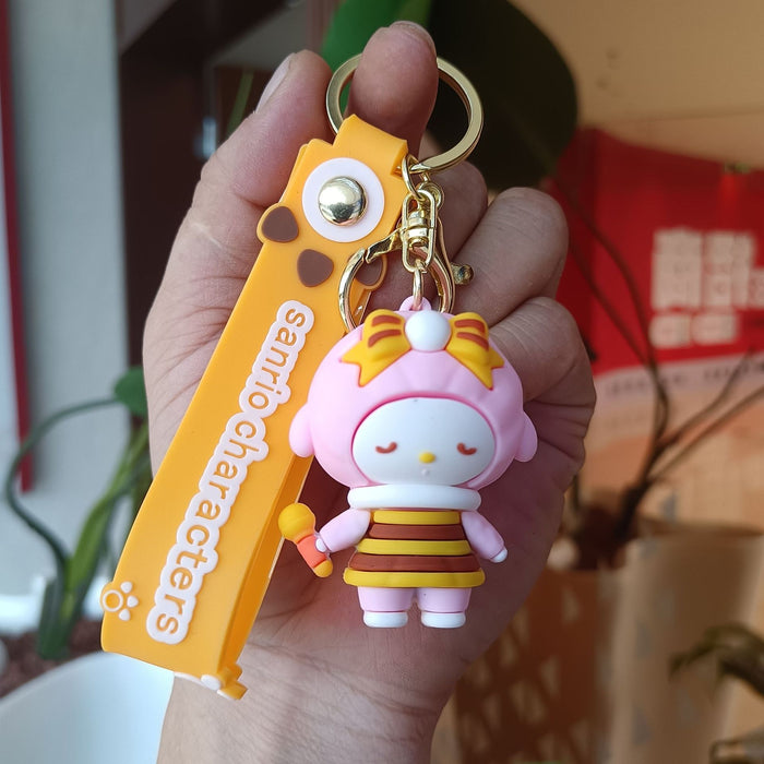 Wholesale PVC Cartoon Doll Keychain JDC-KC-KuangK007