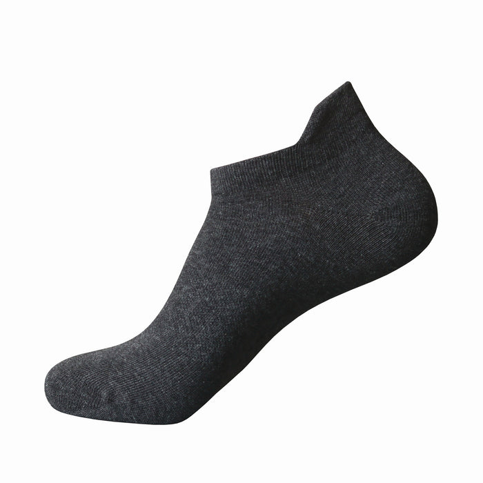 Wholesale Men's boneless anti friction sports socks, shallow mouth boat socks, sweat absorbing elastic short tube socks, cotton