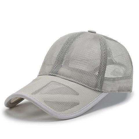 Wholesale Hollow eave baseball cap, sun hat, duckbill cap, breathable mesh cap