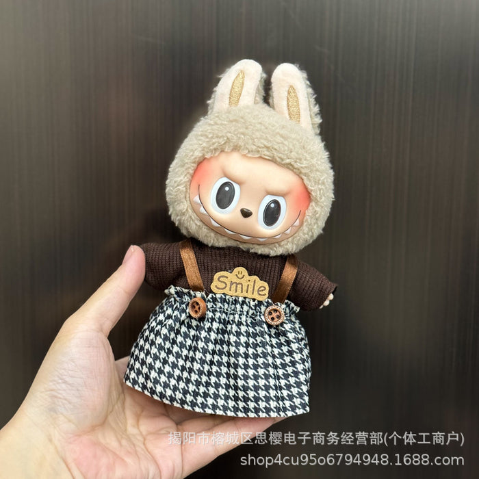 Wholesale Doll Clothes 17cm Pendant Plush Doll Replacement Set