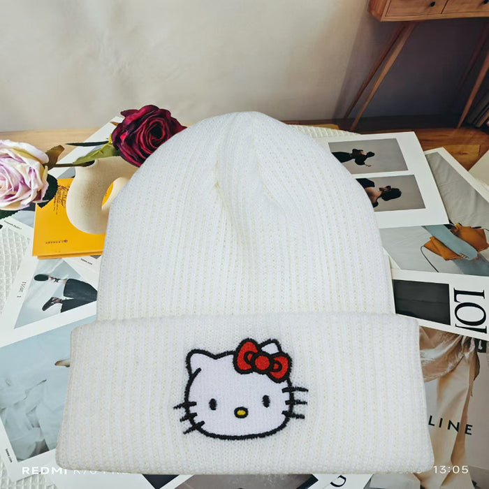 Wholesale All-match Pullover Hat Cat Warm Hat Cute Hat