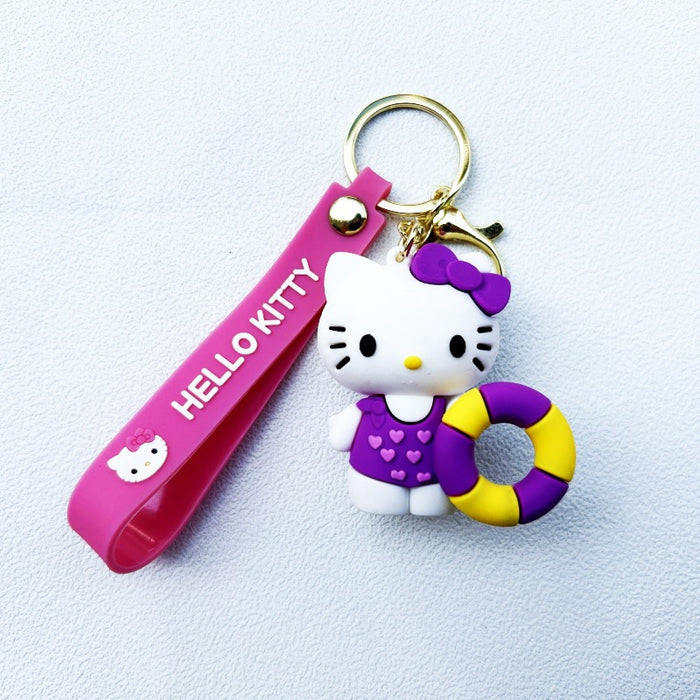 Wholesale PVC Cartoon Doll Keychain JDC-KC-WuYi269