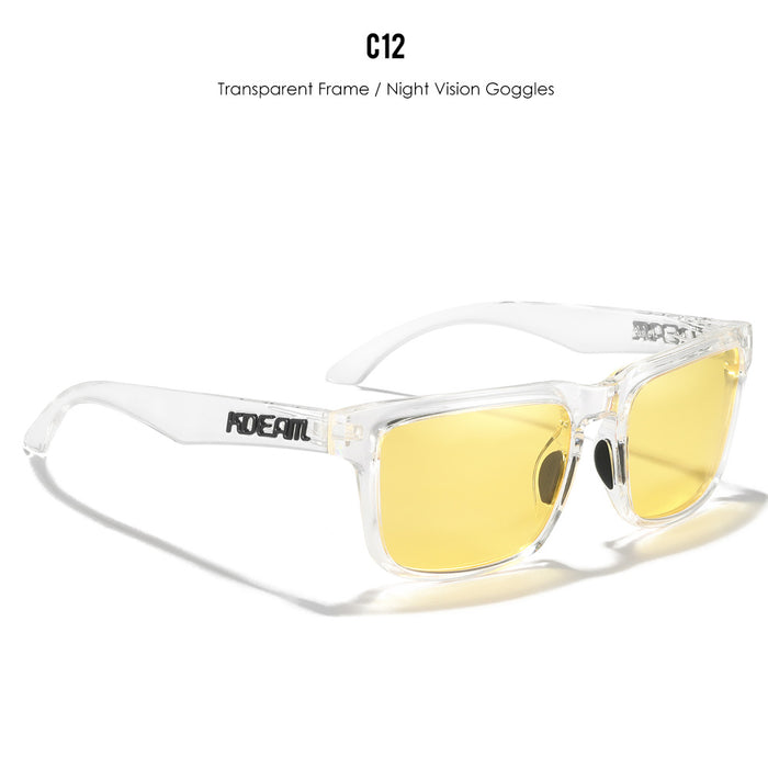 Wholesale PC Polarized Square Frame Sunglasses JDC-SG-KaiDian005
