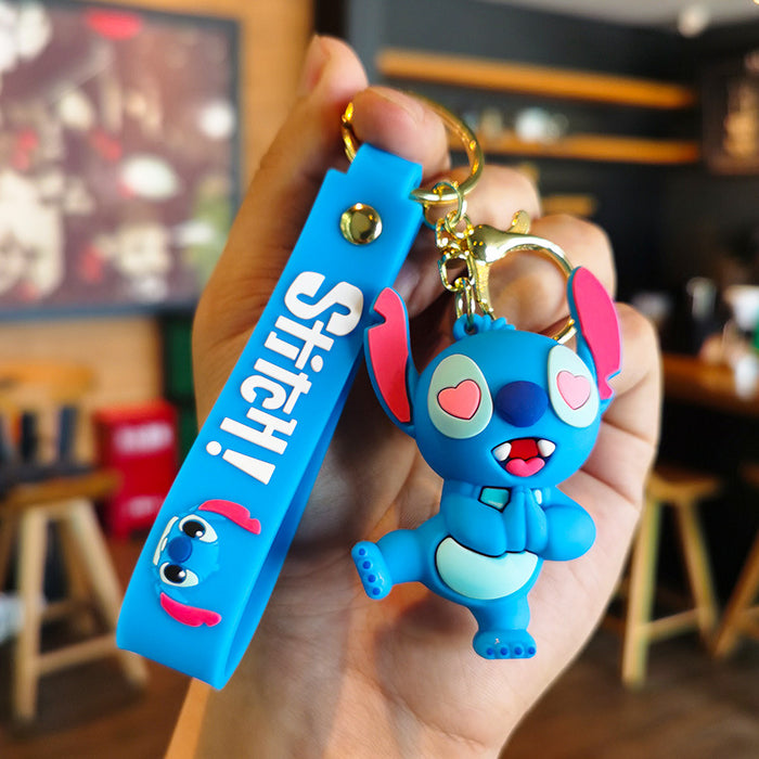 Wholesale Cartoon Doll Silicone Keychain JDC-KC-Tingm136