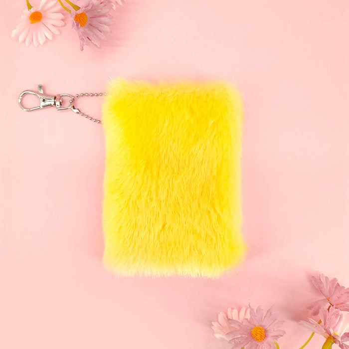 Wholesale Plush Notebook Cute Candy Color Pocket Journal for Casual Writing Gift MOQ≥2