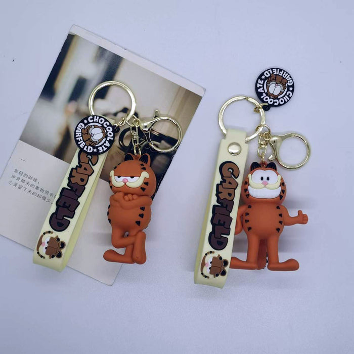 Wholesale cartoon drop glue doll  key chain pendant bag car key chain Accessories