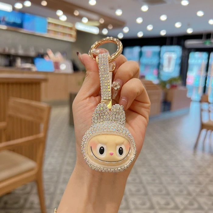 Wholesale Cute Big Head Keychain Cartoon Car Keychain Bag Pendant