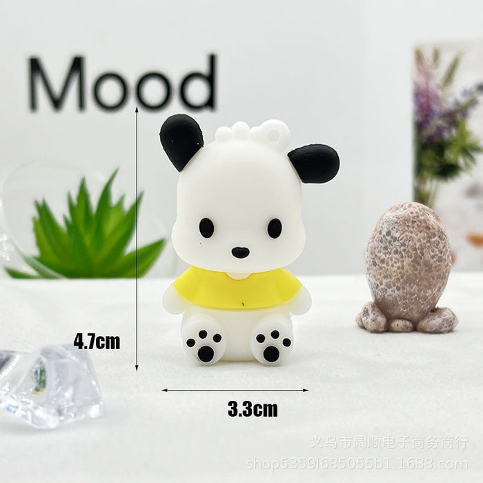 Wholesale Cartoon  Keychain Doll Pendant Cream Glue Phone Case