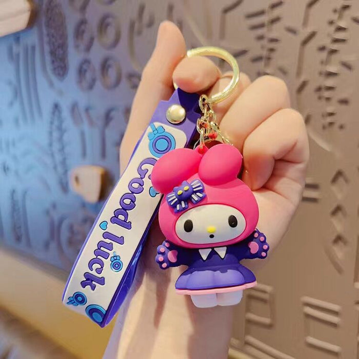 Wholesale   Cartoon Keychain  Doll Pendant Car Key Chain Bag Hanging Small Gift