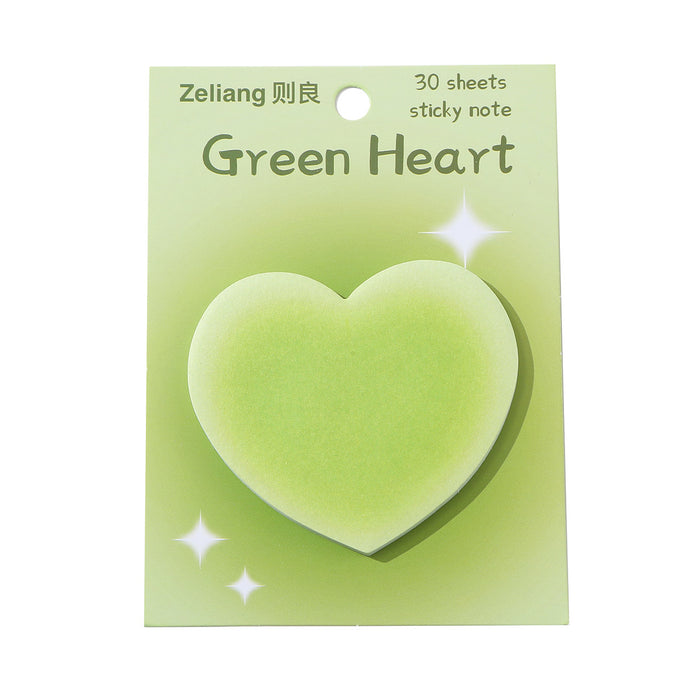 Wholesale Color Blush Halo Gradient Love Star Sticker Note