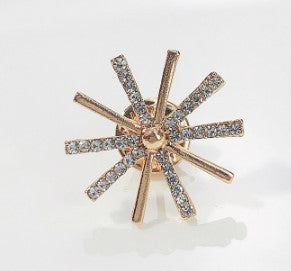 Wholesale Pearl  brooch small button shirt collar pin