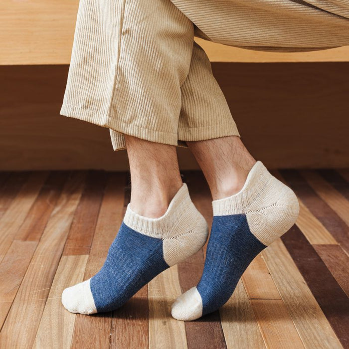 Wholesale Ship socks, short socks, thick fleece loop, sweat absorbing, outdoor hiking and running socks