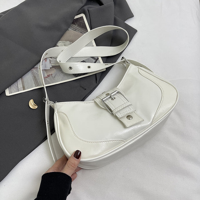 Wholesale Popular single shoulder commuting fashionable texture retro bag