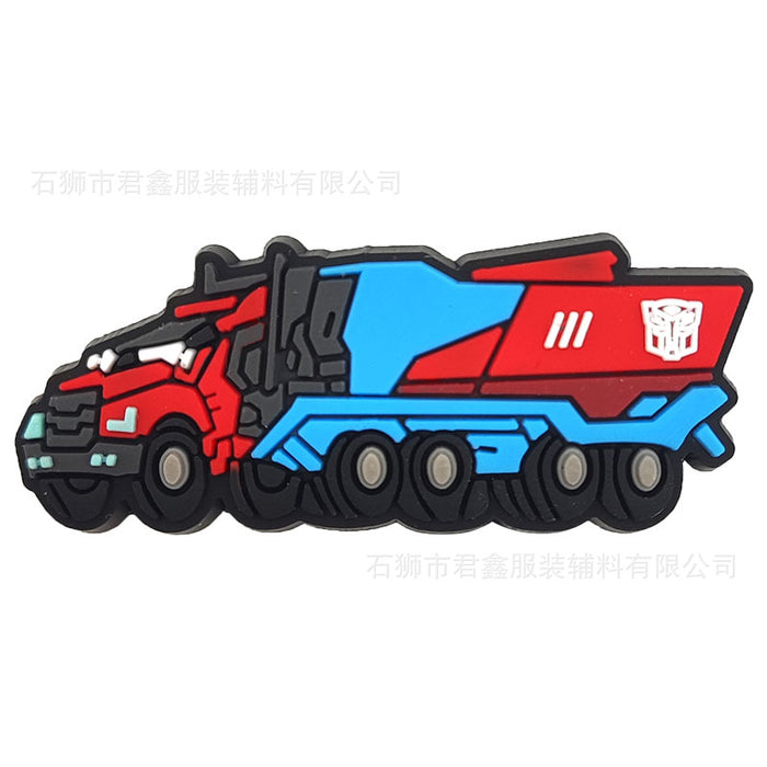 Wholesale 50pcs Cartoon Hole Shoes Buckle Decorative Buckle  Shoes Charms