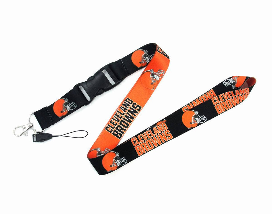 Wholesale Heat transfer rugby team lanyard club/ badge/ key/ work permit/ mobile phone sling buckle lanyard